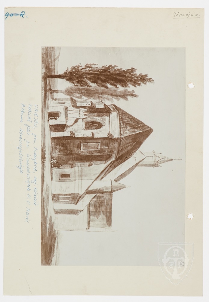 Karton recto: Uniejów