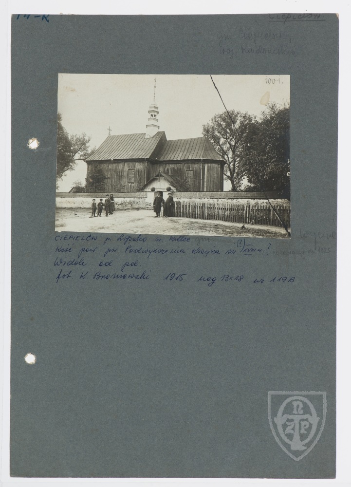 Karton recto: Ciepielów