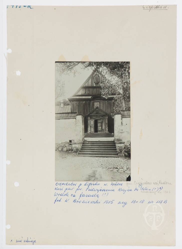 Karton recto: Ciepielów