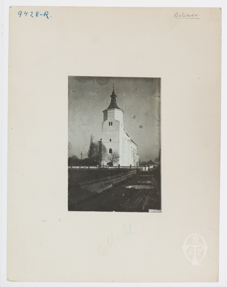 Karton recto: Bolimów