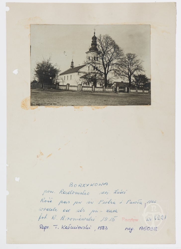 Karton recto: Borzykowa