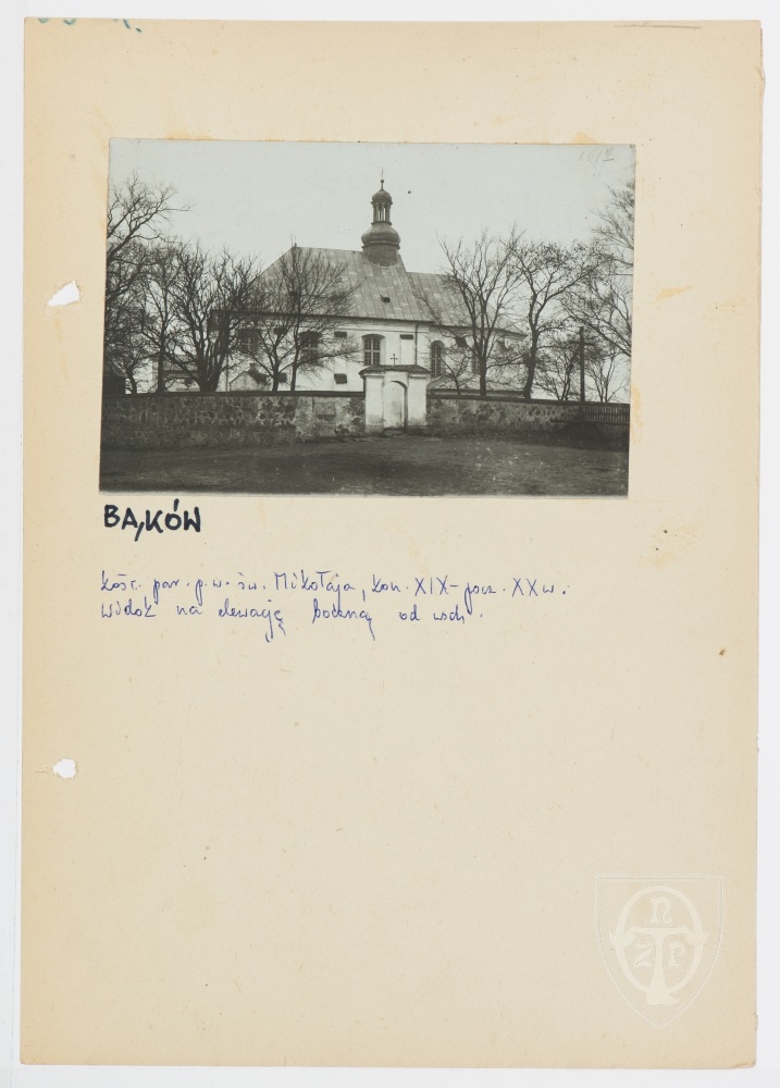 Karton recto: Bąków