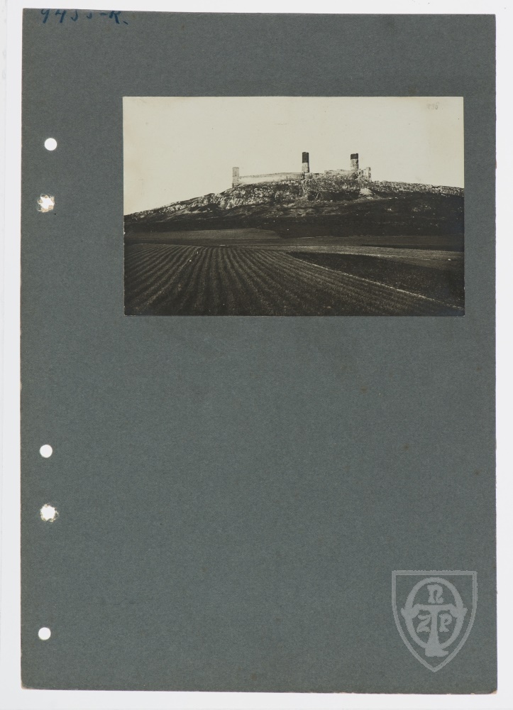 Karton recto: Chęciny