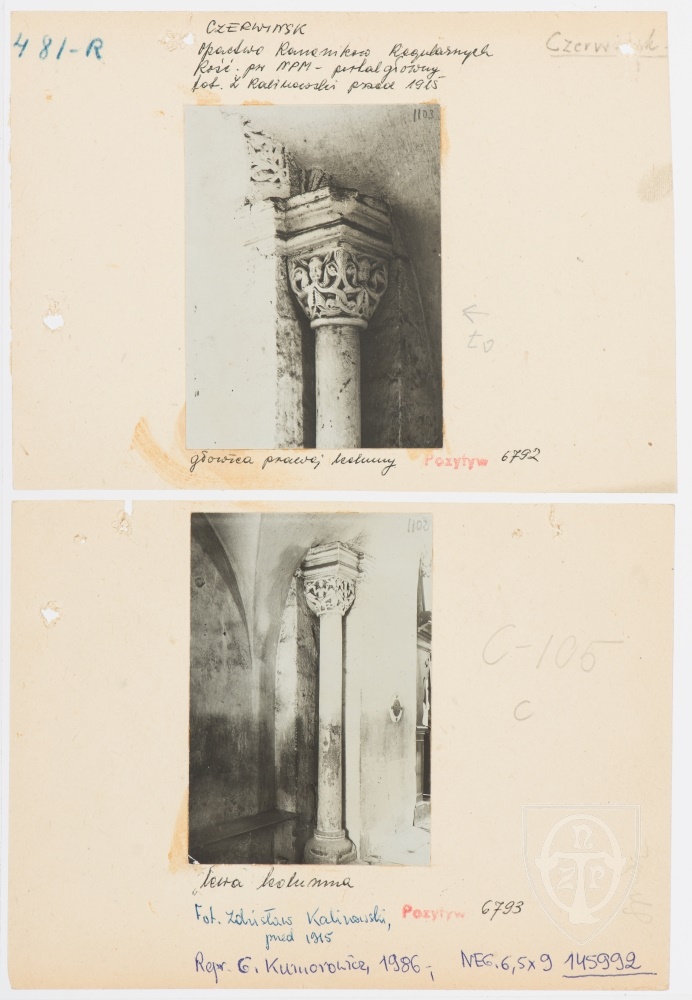 Karton recto: Czerwińsk