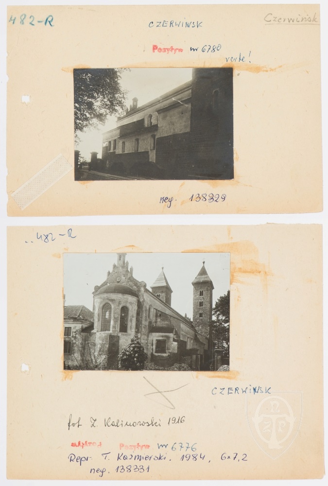 Karton recto: Czerwińsk