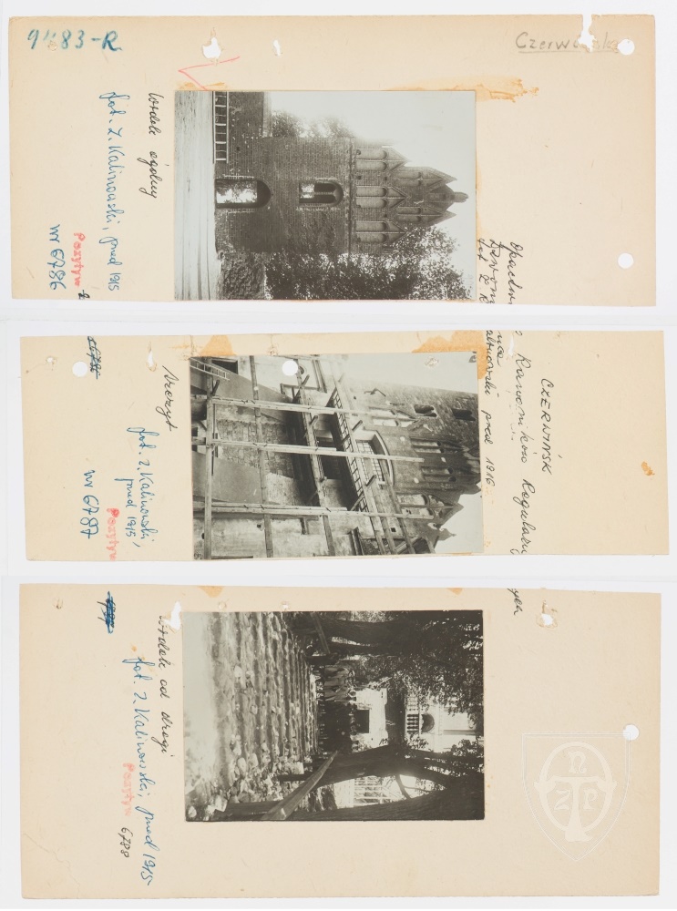 Karton recto: Czerwińsk