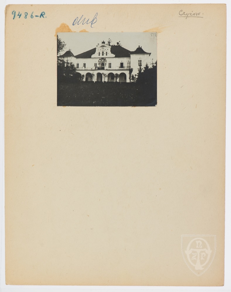 Karton recto: Czyżów