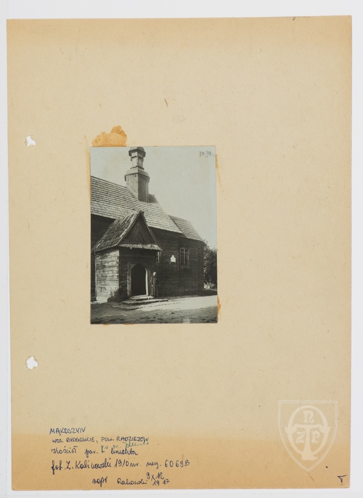 Karton recto: Mąkoszyn