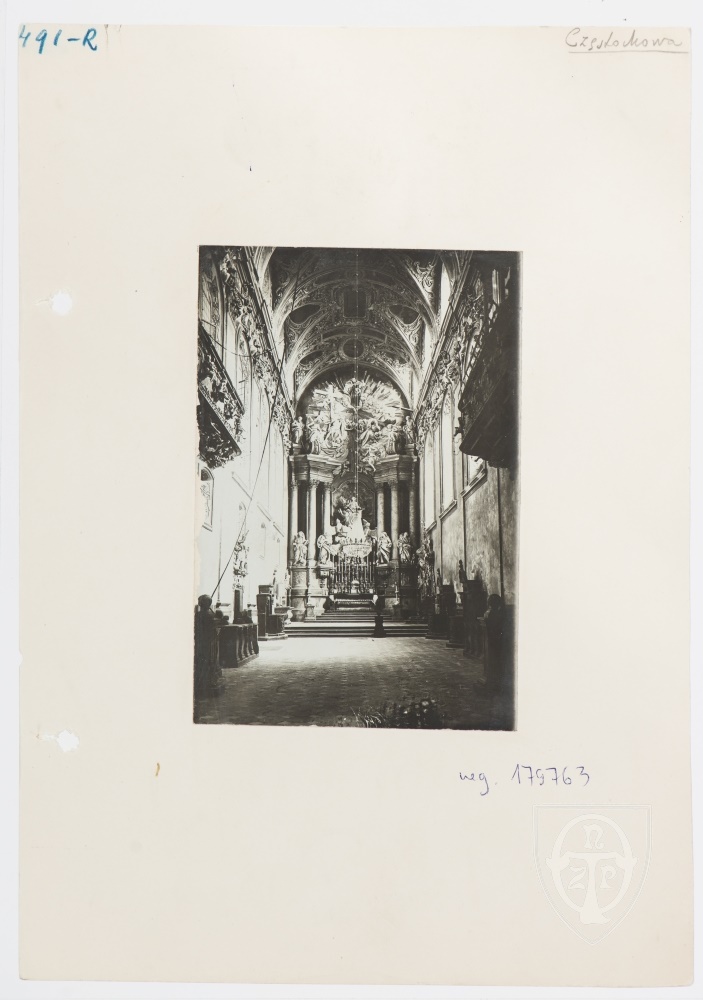 Karton recto: Częstochowa