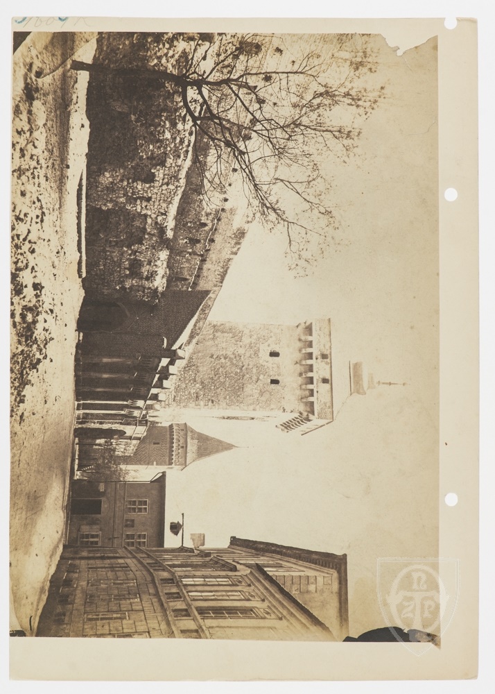 Karton recto: Kraków