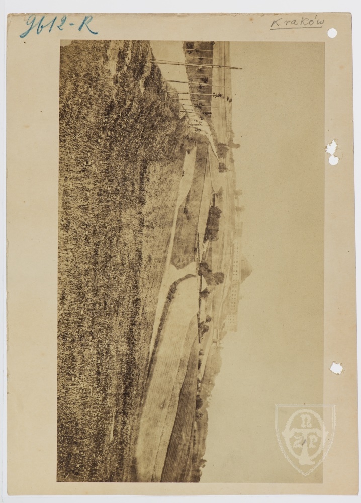 Karton recto: Kraków