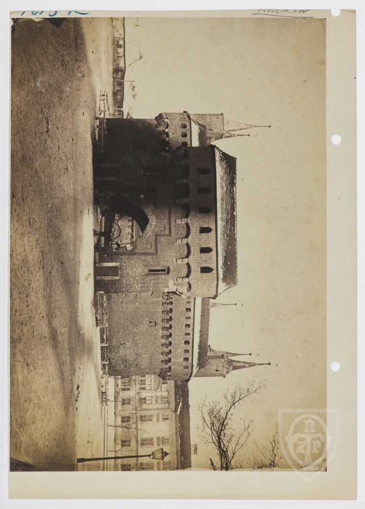 Karton recto: Kraków