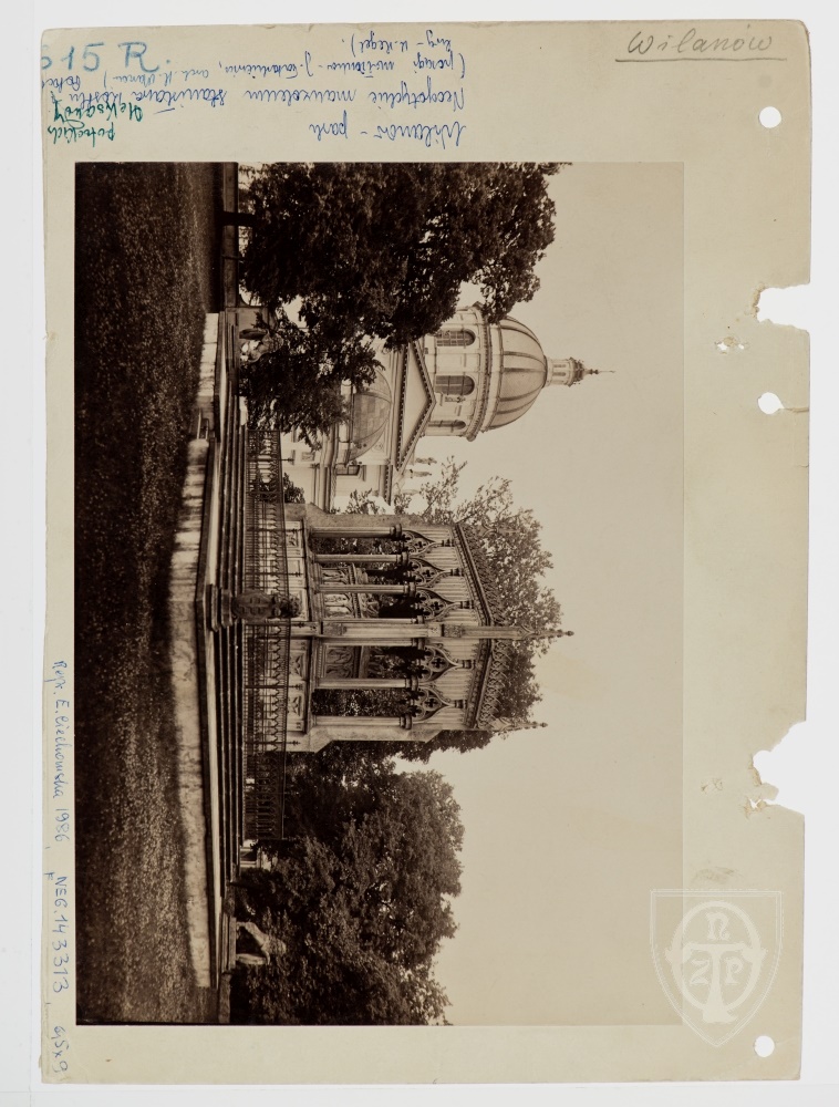 Karton recto: Wilanów