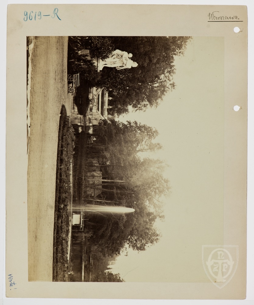 Karton recto: Warszawa