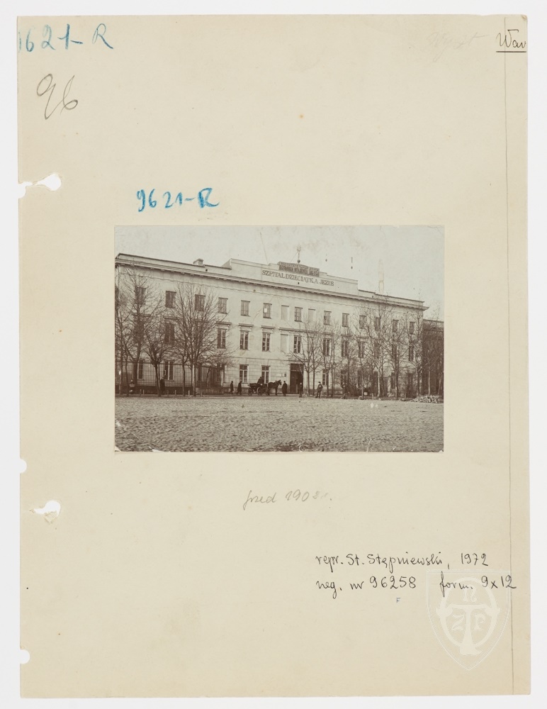 Karton recto: Warszawa