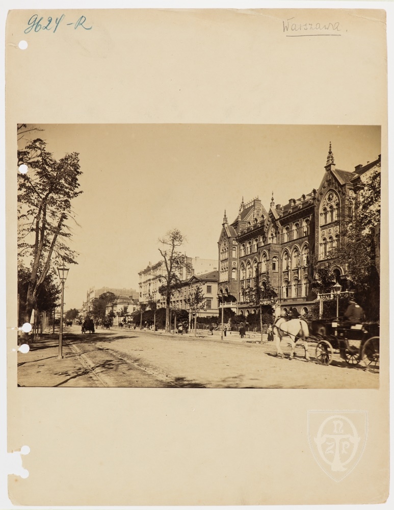 Karton recto: Warszawa