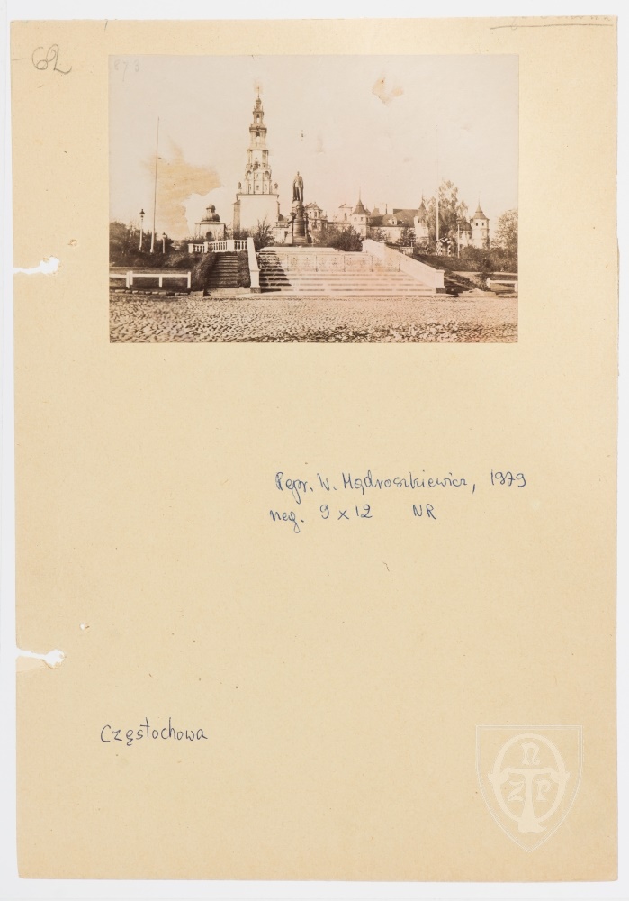 Karton recto: Częstochowa