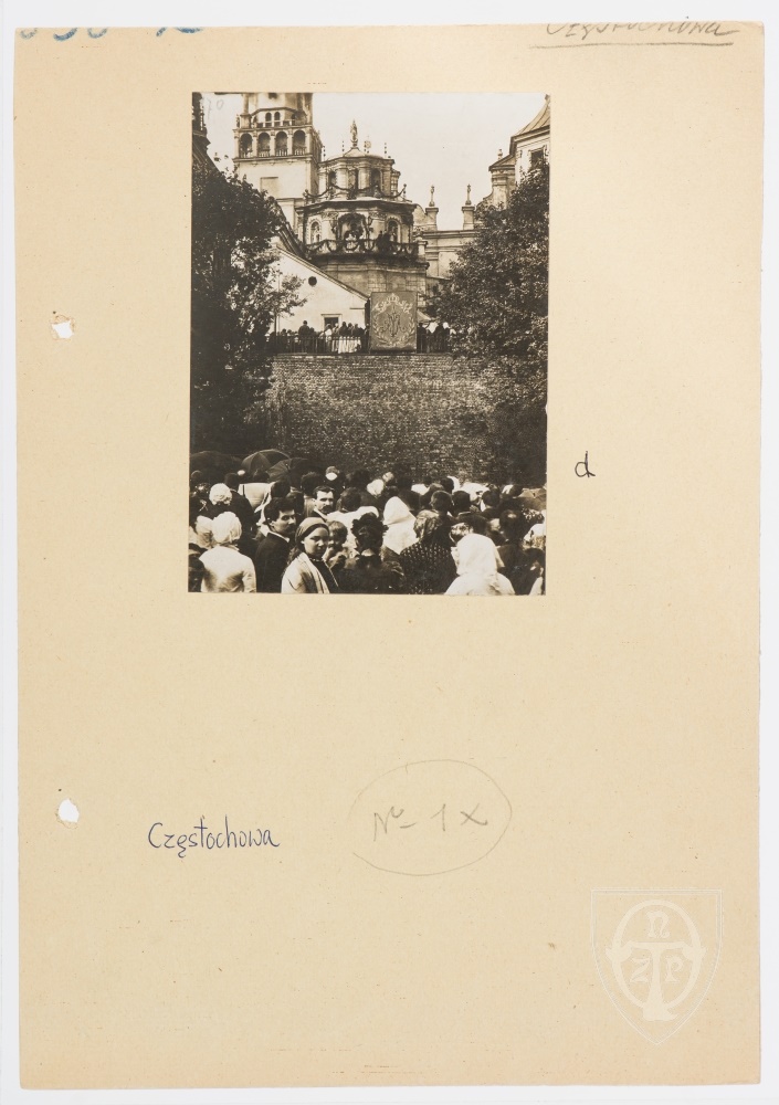 Karton recto: Częstochowa