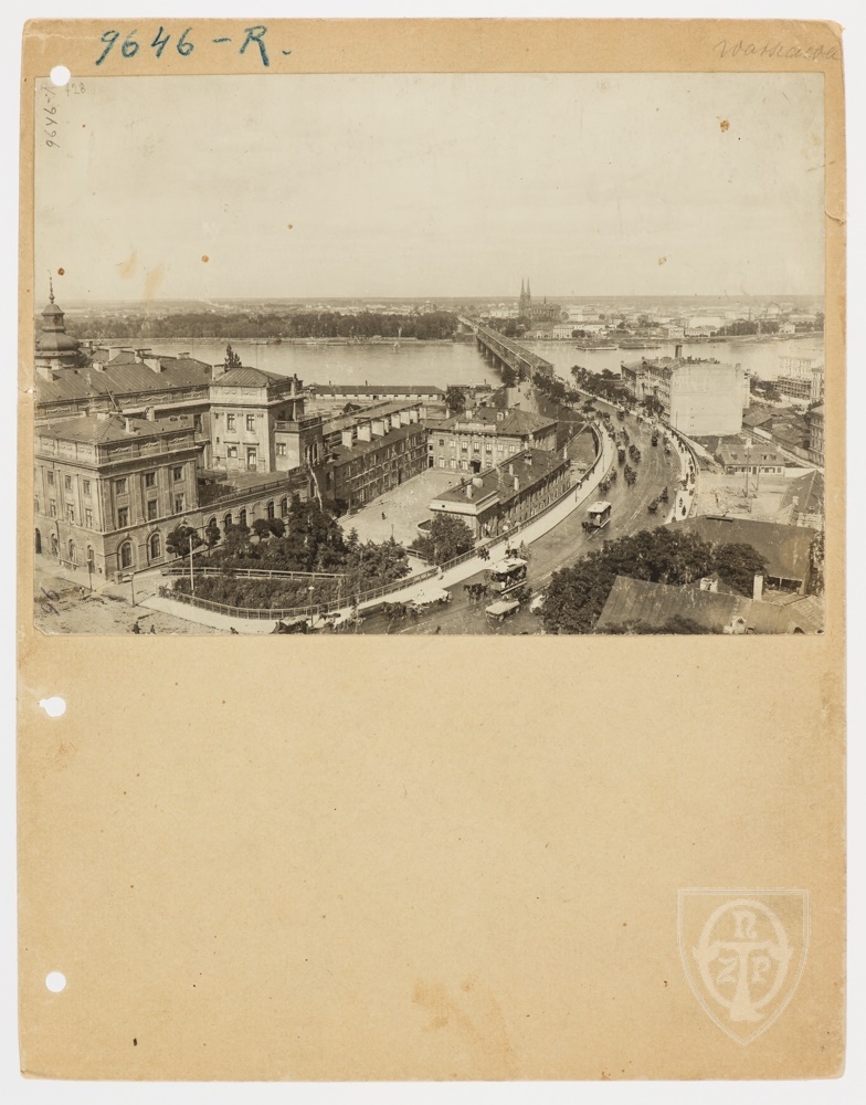 Karton recto: Warszawa