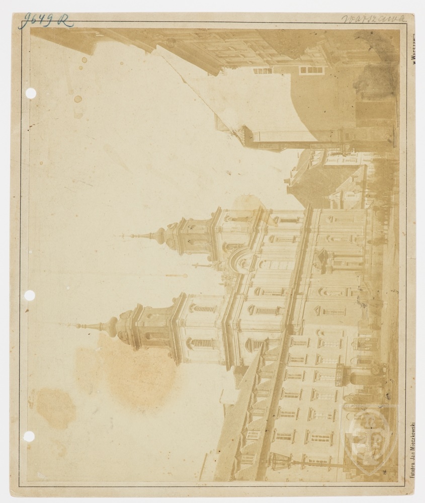 Karton recto: Warszawa