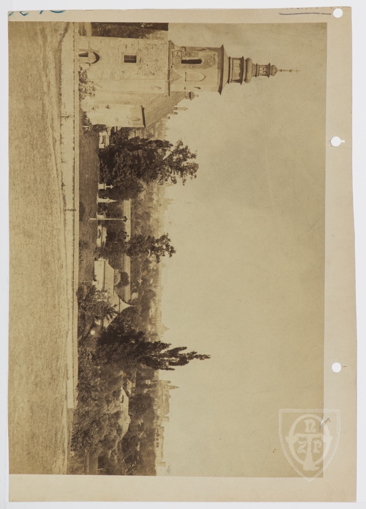 Karton recto: Kraków