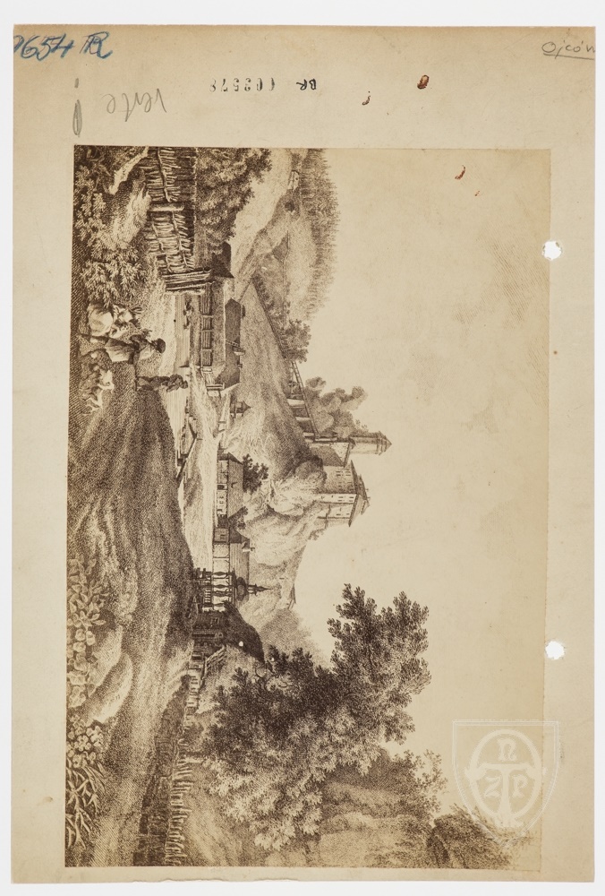 Karton recto: Ojców